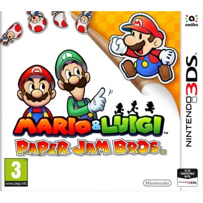 Mario&Luigi Paper Jam [3DS, русская версия]